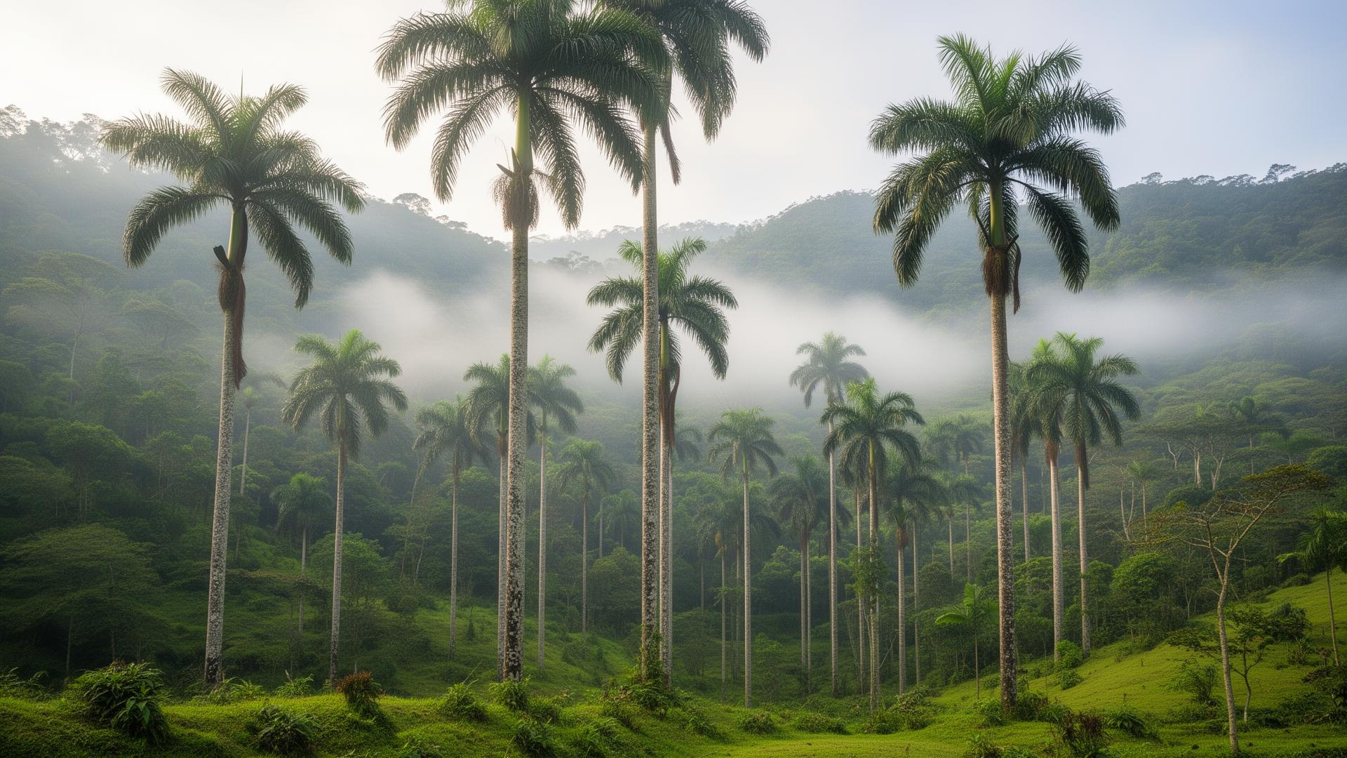 Paisaje de Valle de Cocora, Quindío